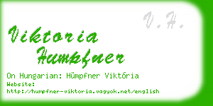viktoria humpfner business card